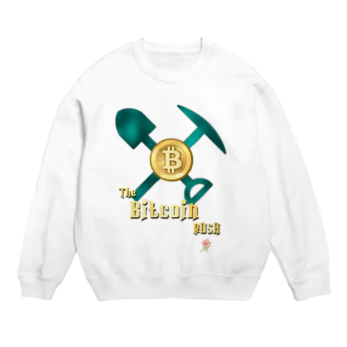 SMF 010 The bitcoin rush Crew Neck Sweatshirt