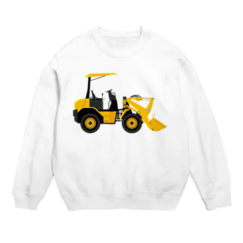 かっこいいホイールローダー Crew Neck Sweatshirt