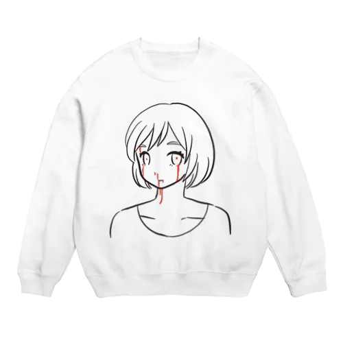 はなぢちゃん Crew Neck Sweatshirt