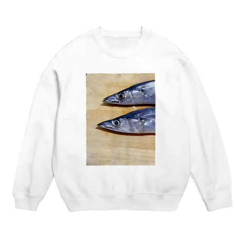 秋刀魚 Crew Neck Sweatshirt