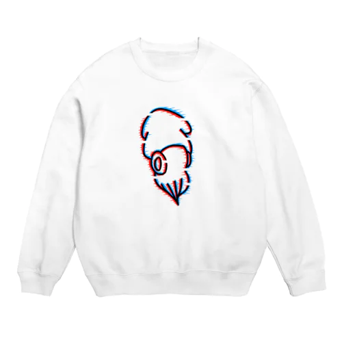 イカちゃん② Crew Neck Sweatshirt