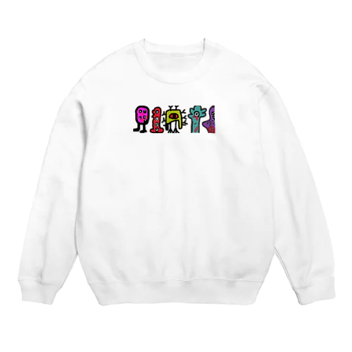 体調悪かったので体調悪くなりそうなやつ Crew Neck Sweatshirt