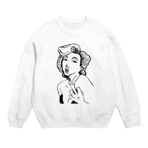 ハッピーバースデー Crew Neck Sweatshirt