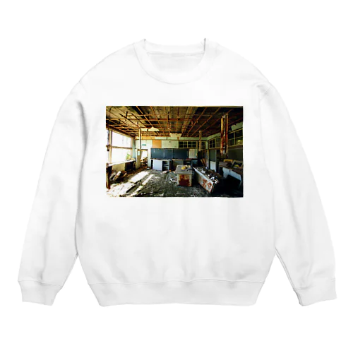 ぶら下がり蛍光灯 Crew Neck Sweatshirt