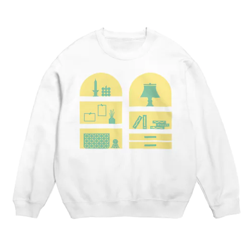 ひっそりスミスキー Crew Neck Sweatshirt