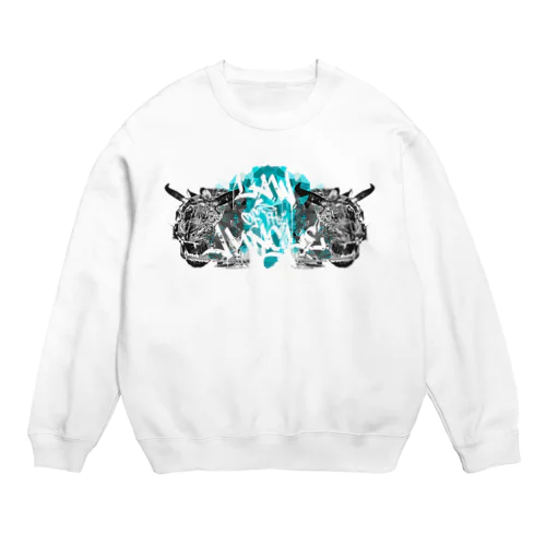 law of the jungle;; Crew Neck Sweatshirt