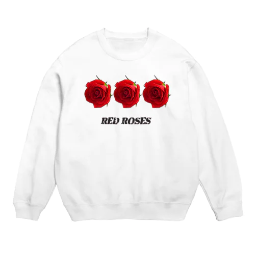 赤い薔薇_2111 Crew Neck Sweatshirt