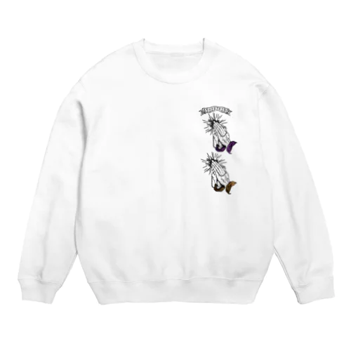 満席希望 Crew Neck Sweatshirt