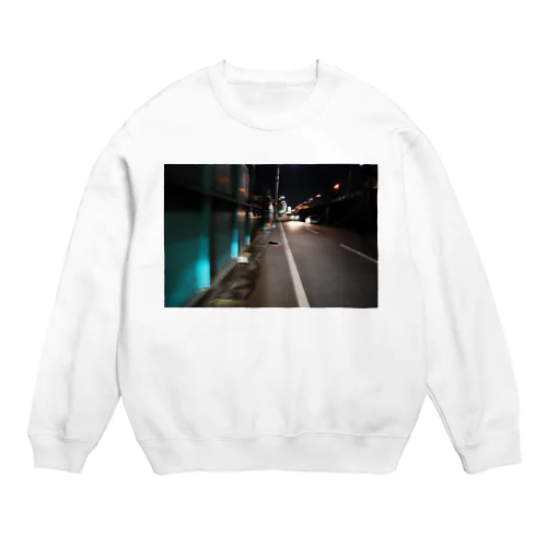 Sneaking at night Crew Neck Sweatshirt