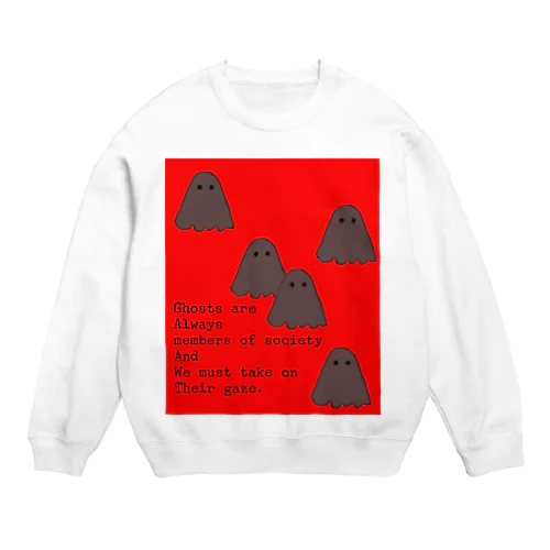 Ghosts  Crew Neck Sweatshirt