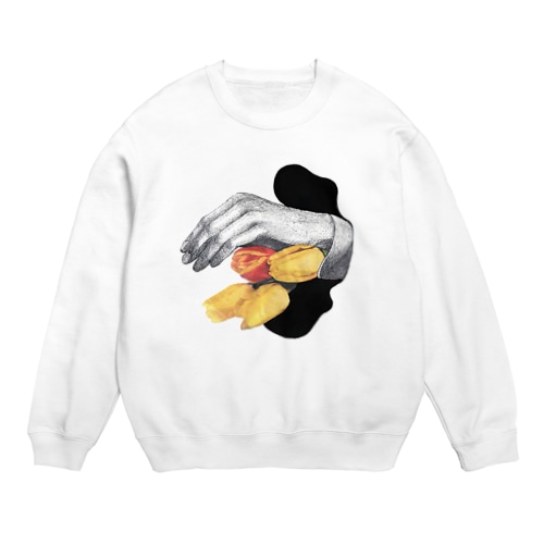 flowers Crew Neck Sweatshirt