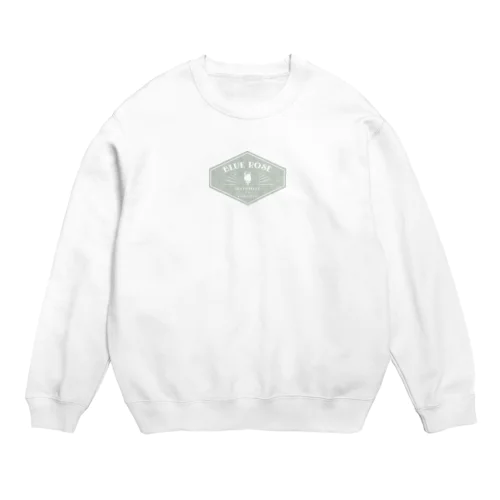 Blue Rose | classical green  Crew Neck Sweatshirt