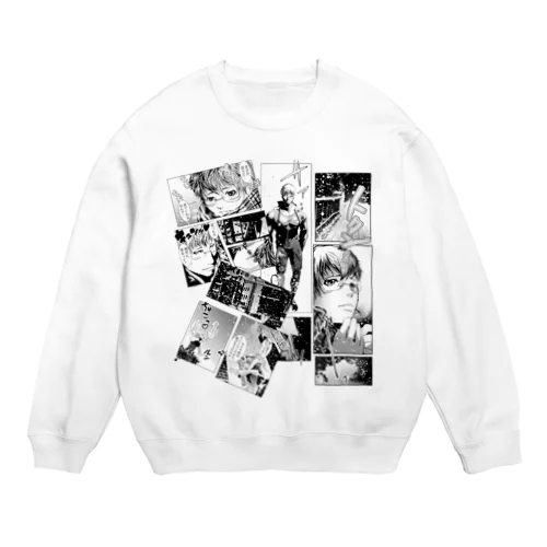 雪の新宿 Crew Neck Sweatshirt