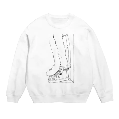 待ち伏せ 線 Crew Neck Sweatshirt