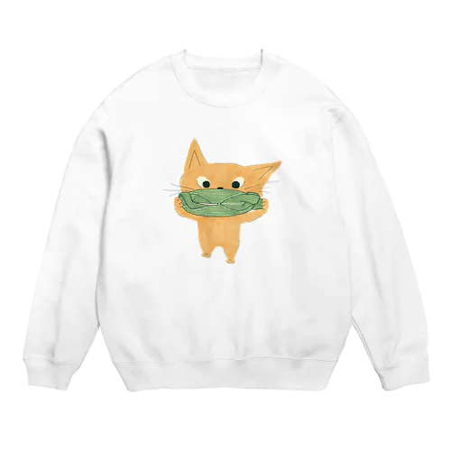 笹舟みてみて！ Crew Neck Sweatshirt