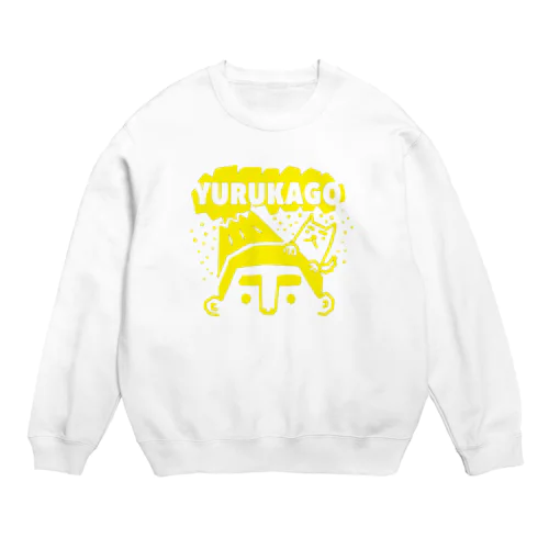 ゆるかご Crew Neck Sweatshirt