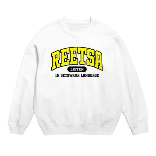 REETSA（れ〜つぁ） Crew Neck Sweatshirt