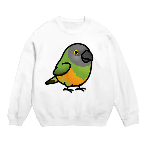 Chubby Bird　ネズミガシラハネナガインコ Crew Neck Sweatshirt