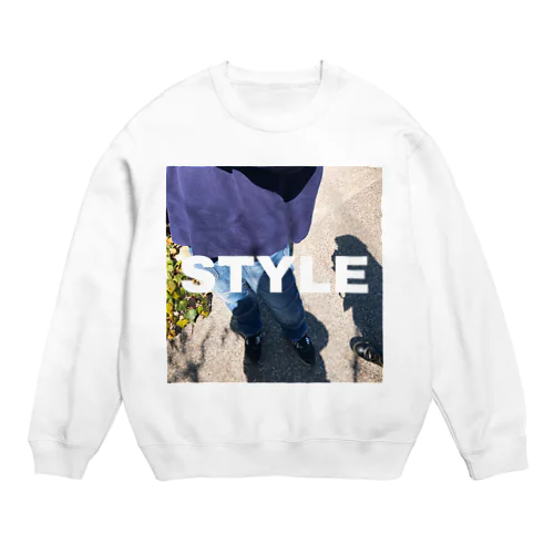 STYLEなスタイル Crew Neck Sweatshirt