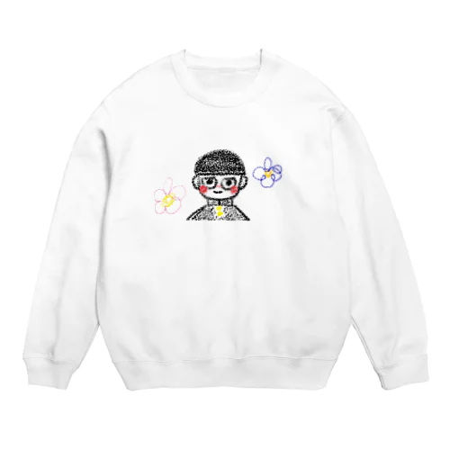 モブ君のグッズ Crew Neck Sweatshirt