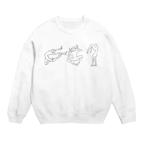 話を聞かねぇ奴ら🪄 Crew Neck Sweatshirt