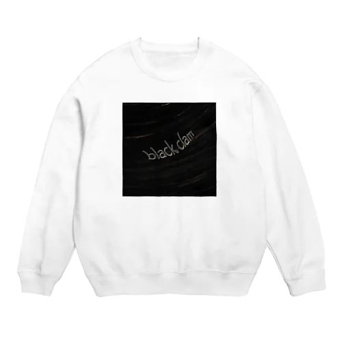 black clam Crew Neck Sweatshirt