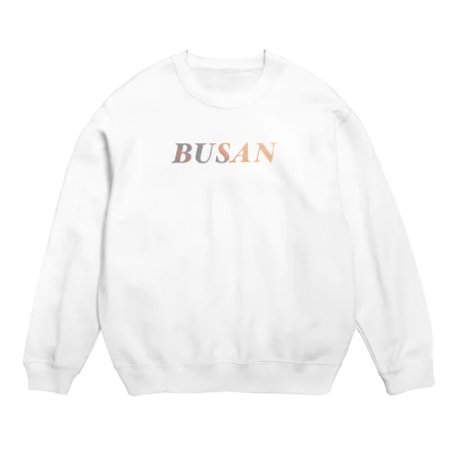 Busan 부산 釜山 Crew Neck Sweatshirt