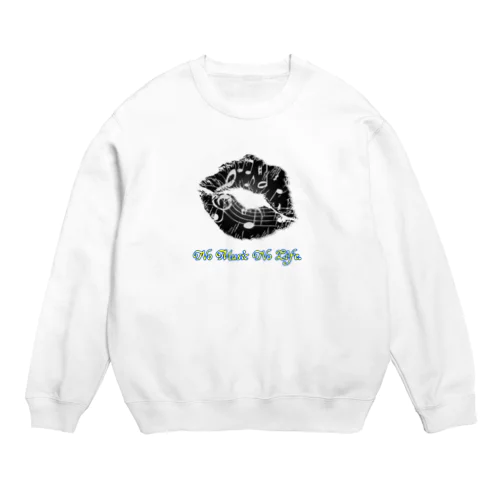 No Music No Life Crew Neck Sweatshirt