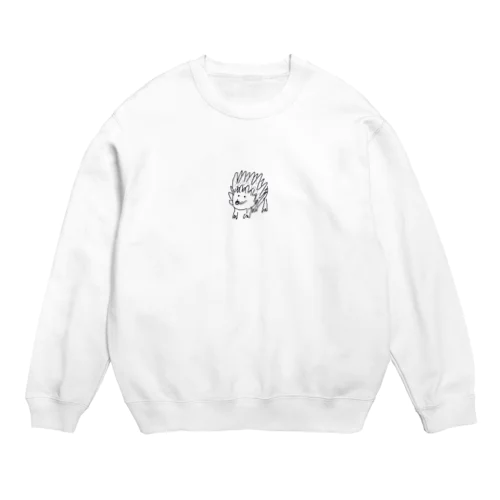 ウルス　ザ　hedgehog Crew Neck Sweatshirt