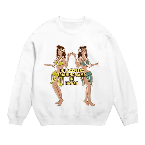 Hula Sisters Crew Neck Sweatshirt