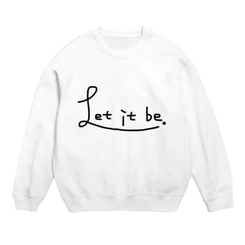 Let it be.グッズ スウェット