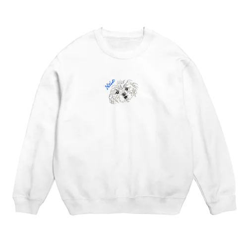 かわいいシーズー Crew Neck Sweatshirt