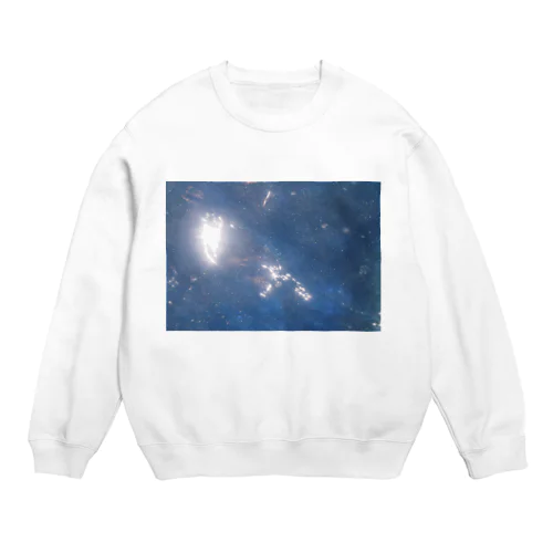 宇宙が見えた Crew Neck Sweatshirt