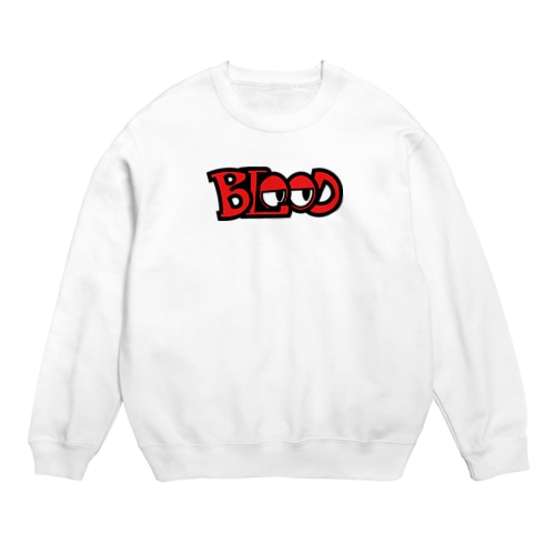 BLOOD Crew Neck Sweatshirt