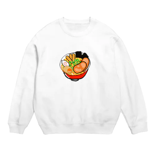 醤油ラーメン Crew Neck Sweatshirt