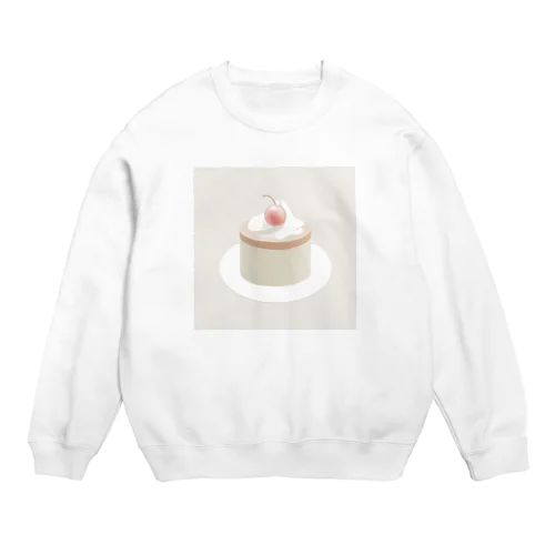 レトロカフェのプリン Crew Neck Sweatshirt