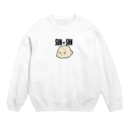 サンサンあかちゃん Crew Neck Sweatshirt