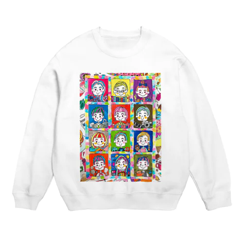 ぺぱふりなっちゃんスウェット Crew Neck Sweatshirt