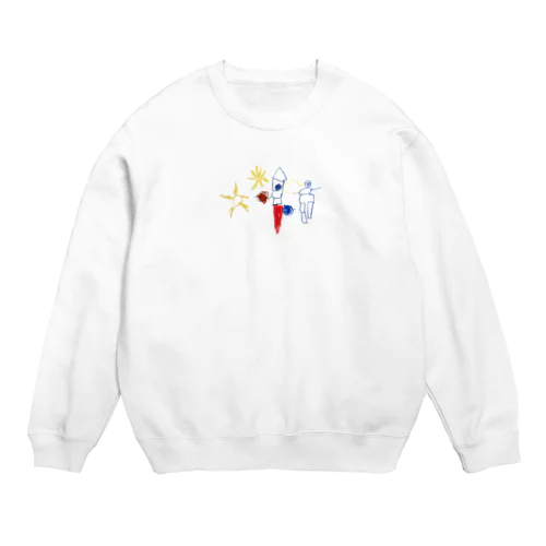 SPACE BOY Crew Neck Sweatshirt