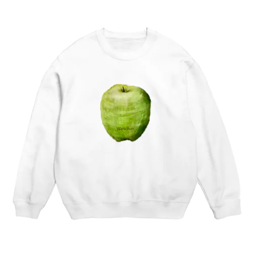 青いりんごちゃん Crew Neck Sweatshirt