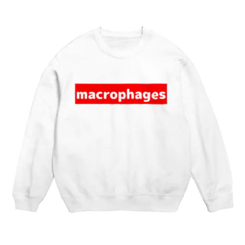 macrophages Crew Neck Sweatshirt