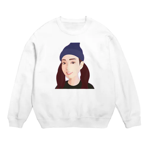 イラストおちび！ Crew Neck Sweatshirt