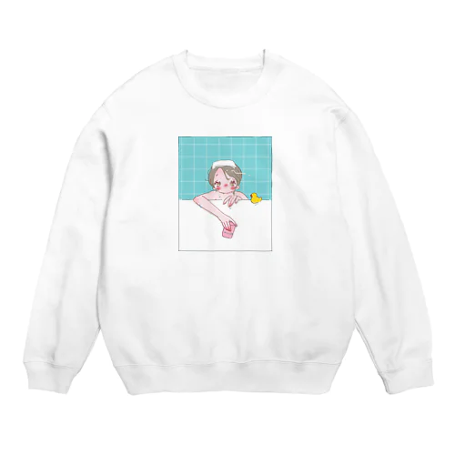 おふろちゃん Crew Neck Sweatshirt