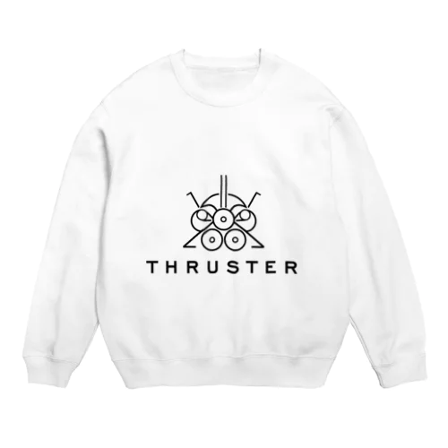 THRUSTER(Black) Crew Neck Sweatshirt