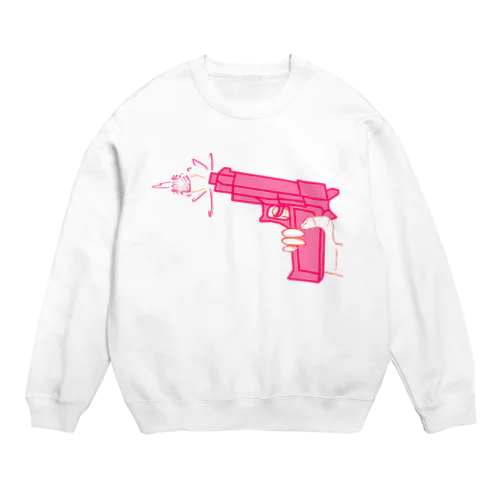 鬱を撃つ オシャレver. Crew Neck Sweatshirt