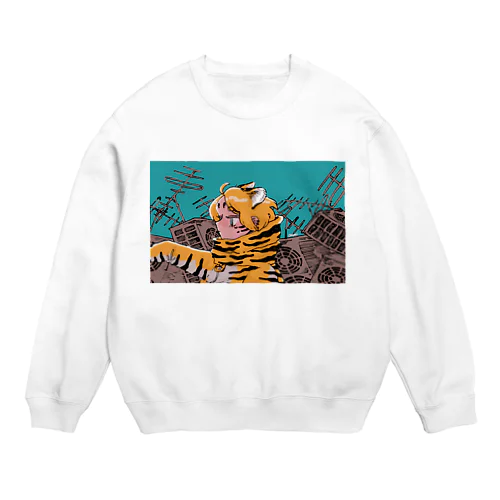 年女 Crew Neck Sweatshirt