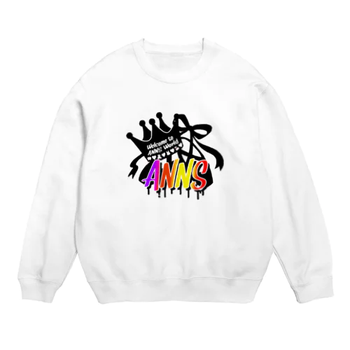 ANNSオリジナルグッズ Crew Neck Sweatshirt