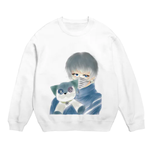 僕の友達… Crew Neck Sweatshirt