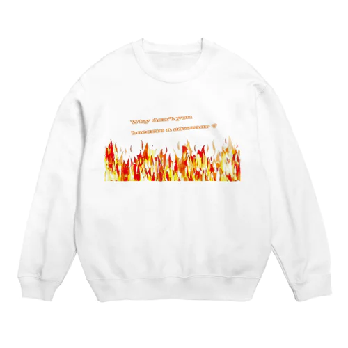 〝お前もサウナーにならないか？〟 Crew Neck Sweatshirt