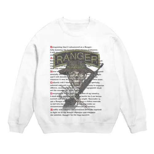 レンジャークリード Crew Neck Sweatshirt